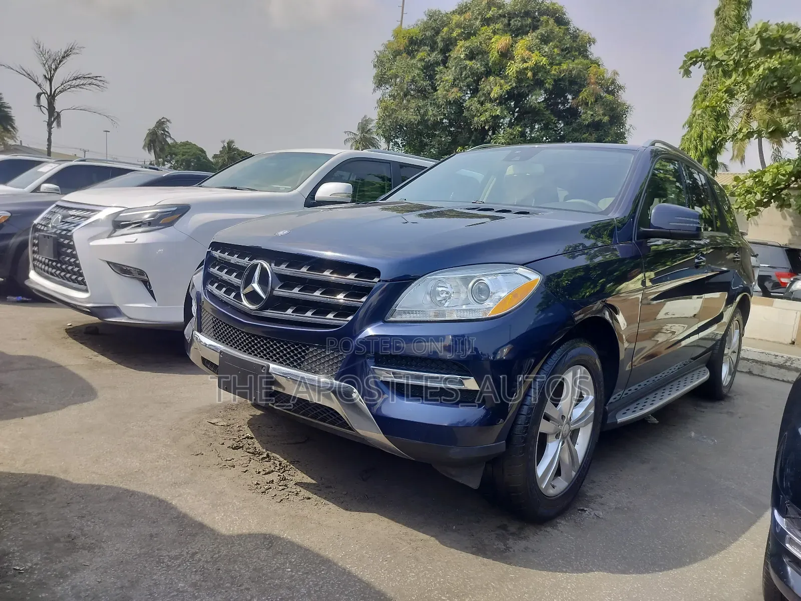 Mercedes-Benz M Class 2014 Blue