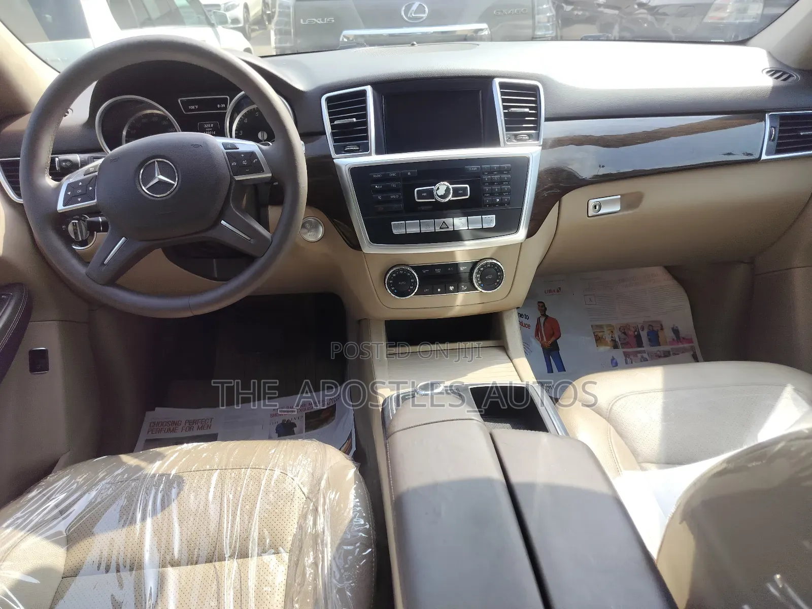 Mercedes-Benz M Class 2014 Blue