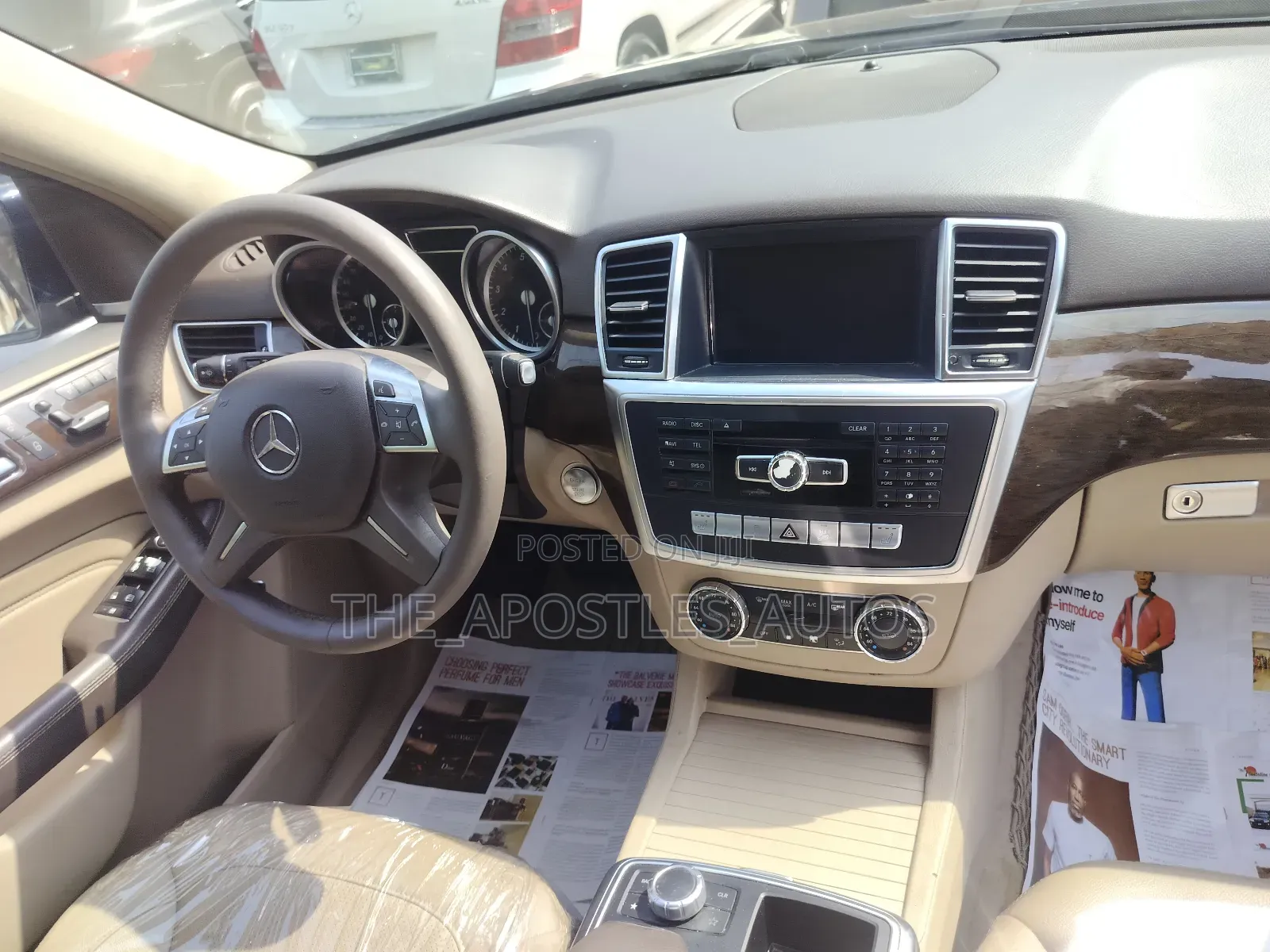 Mercedes-Benz M Class 2014 Blue