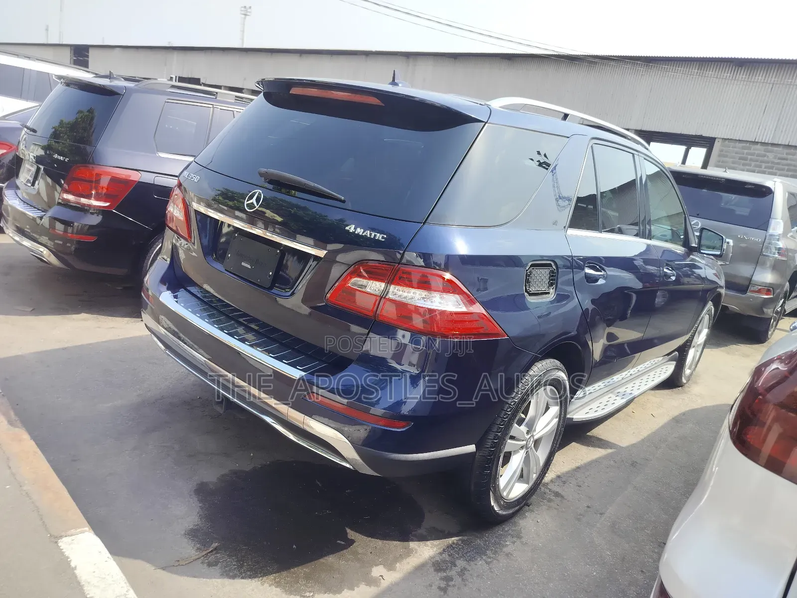 Mercedes-Benz M Class 2014 Blue