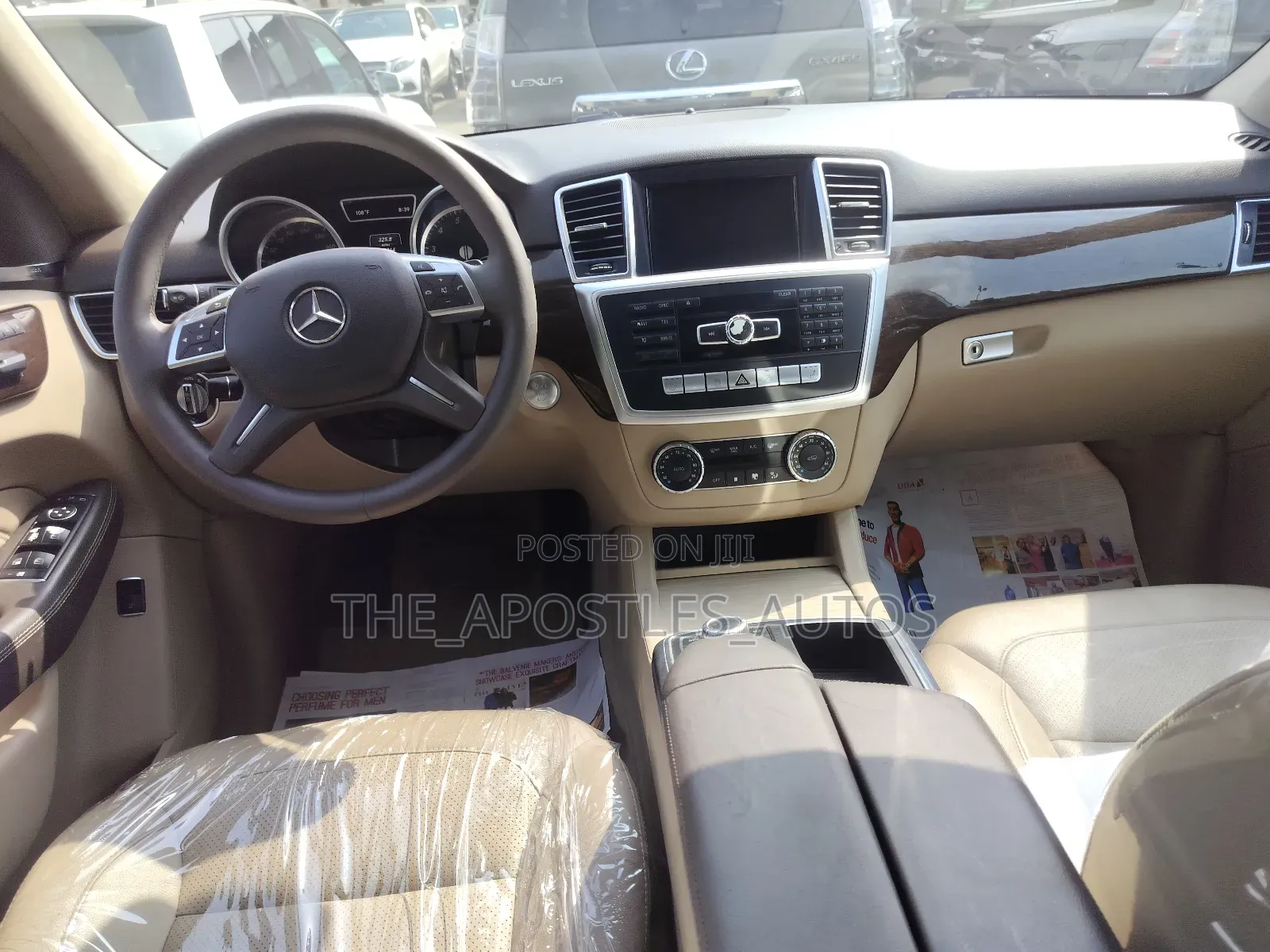 Mercedes-Benz M Class 2015 Blue