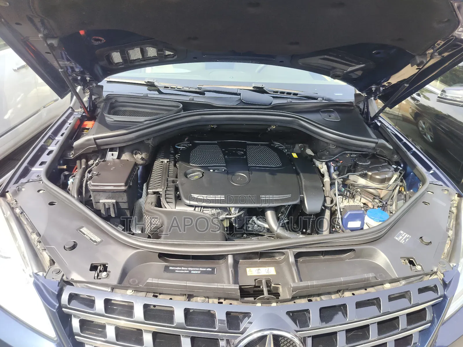 Mercedes-Benz M Class 2015 Blue