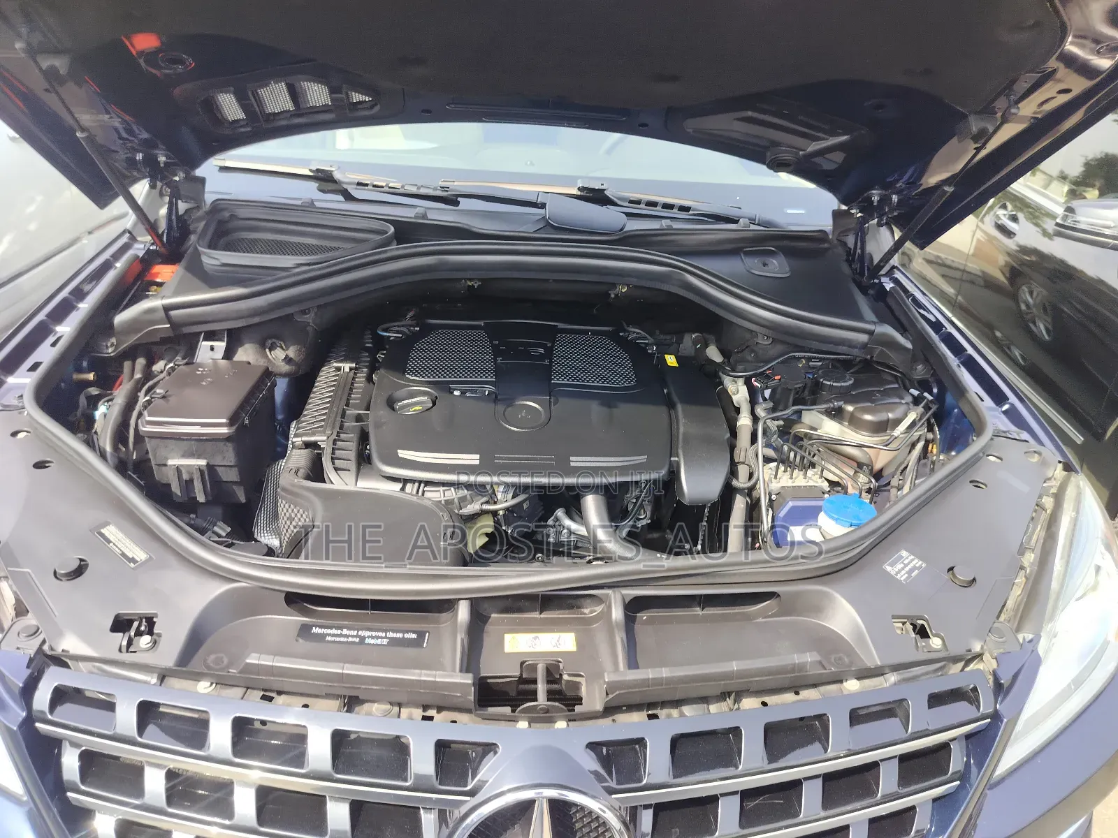 Mercedes-Benz M Class 2015 Blue