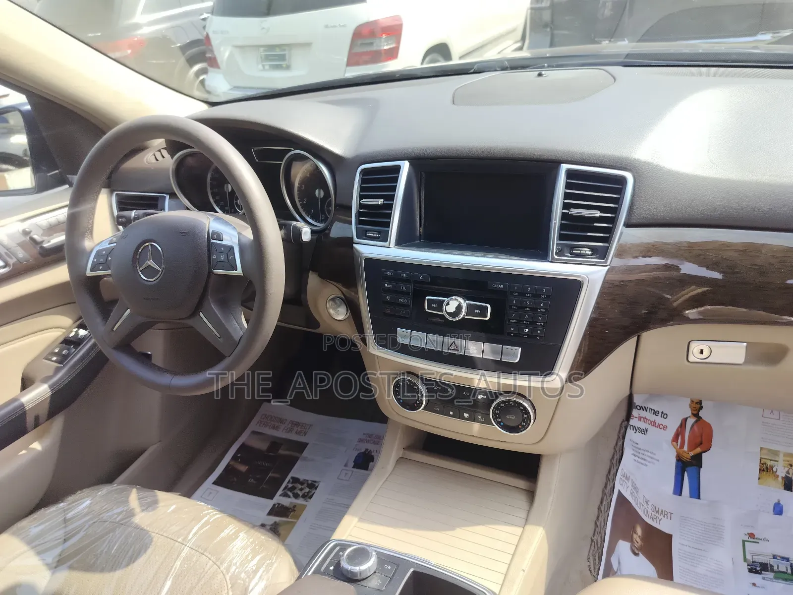 Mercedes-Benz M Class 2015 Blue