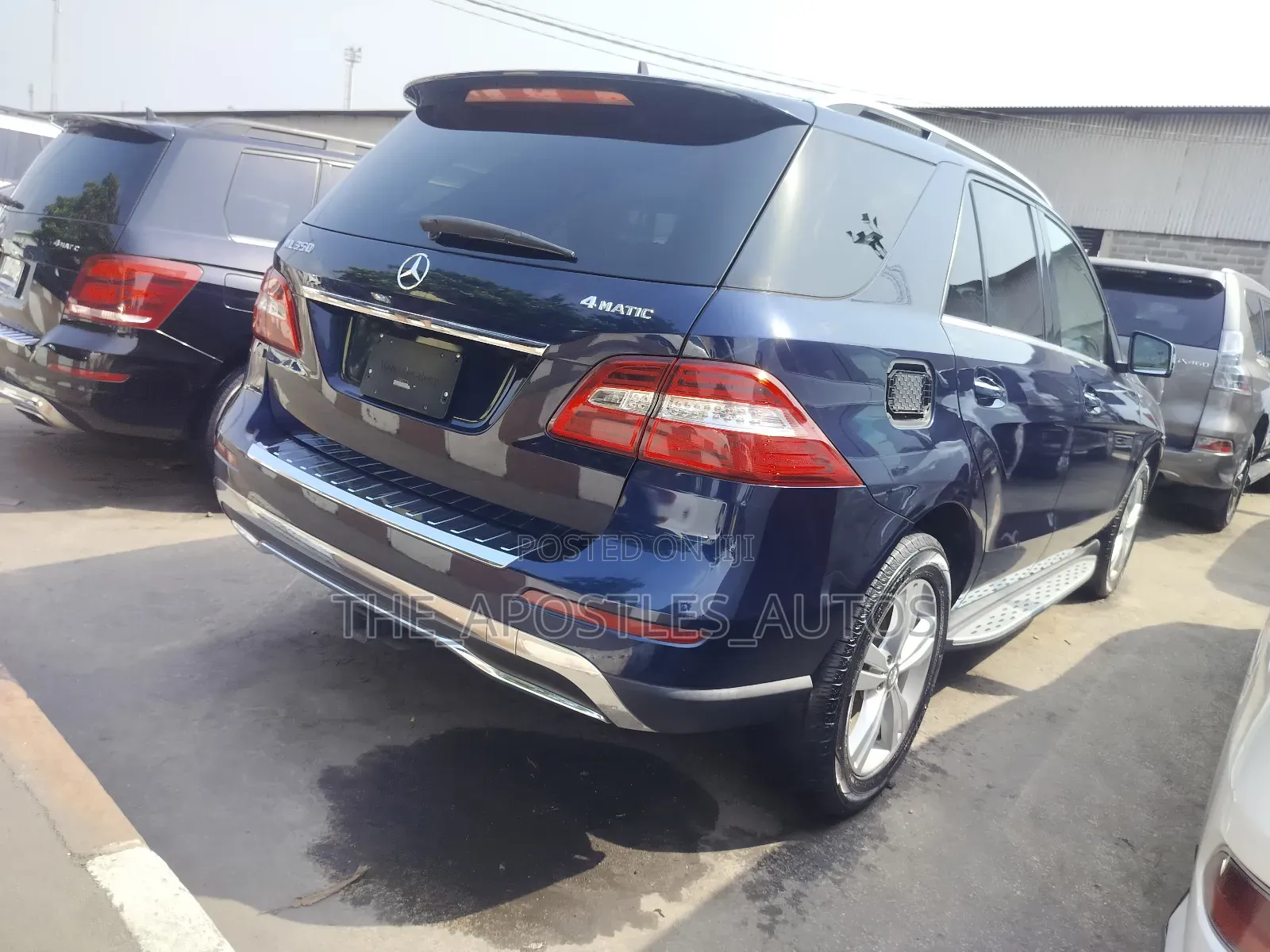 Mercedes-Benz M Class 2015 Blue