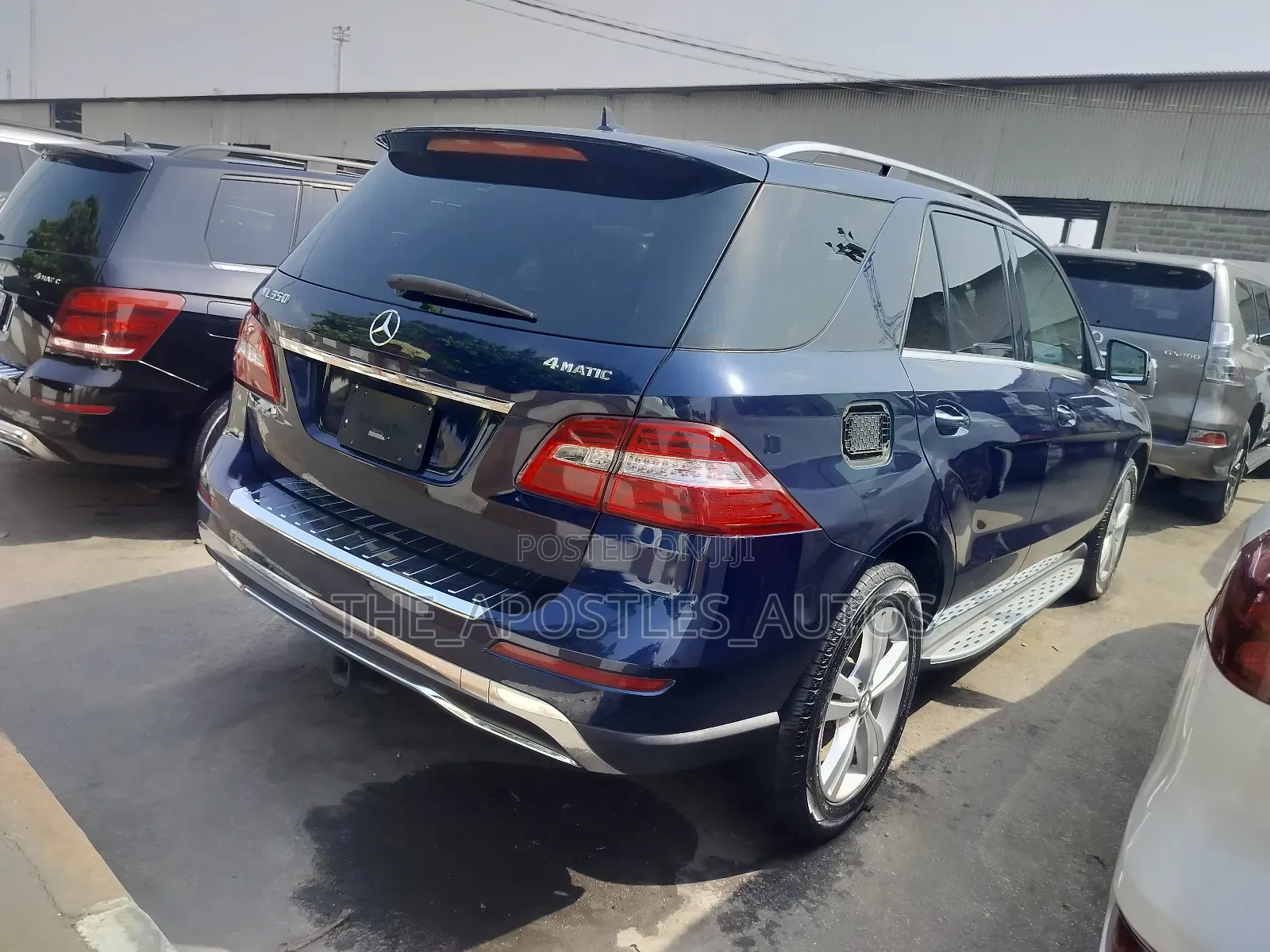 Mercedes-Benz M Class 2015 Blue