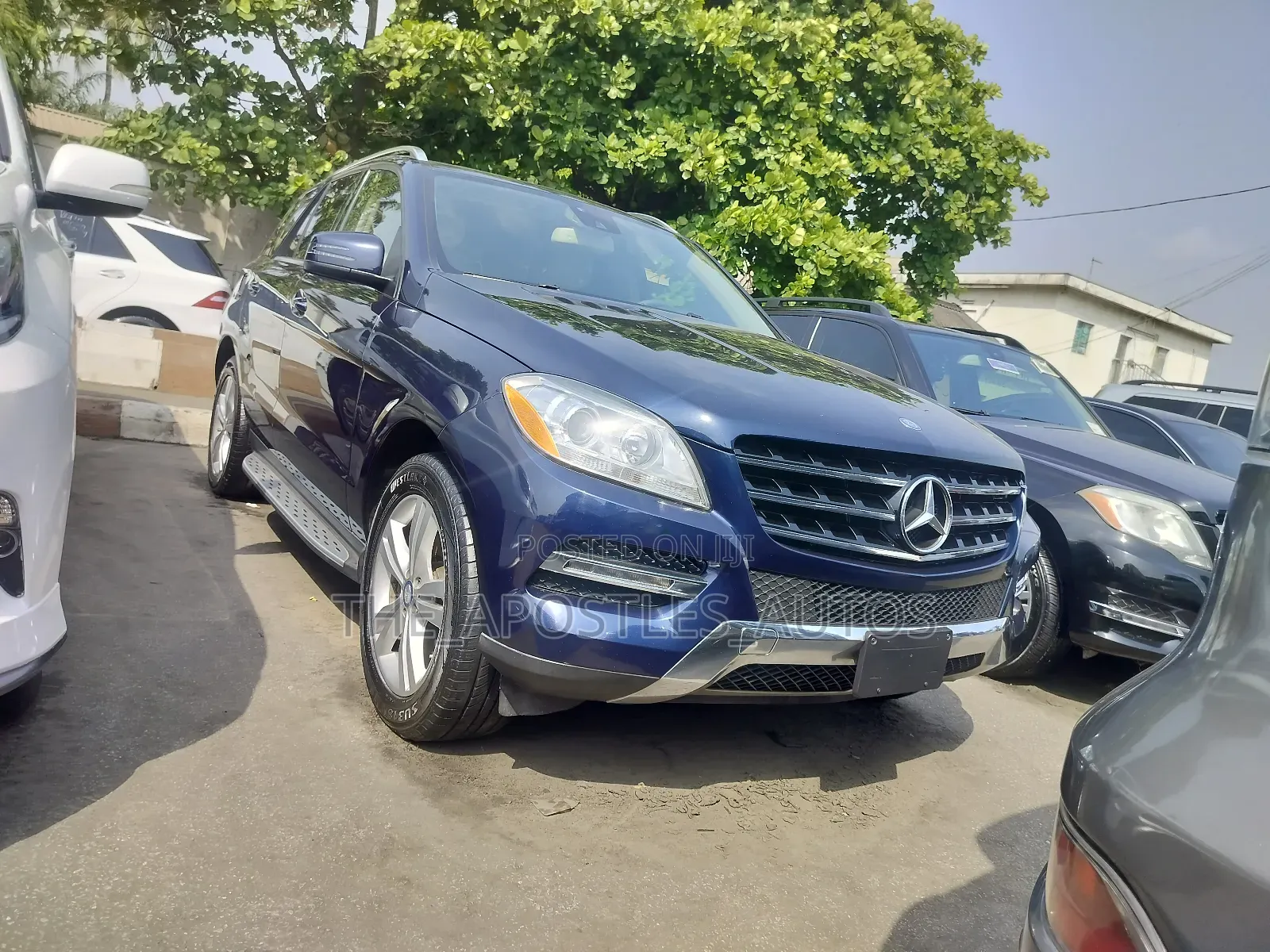 Mercedes-Benz M Class 2015 Blue
