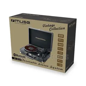 Photo - Muse 5 in 1 Bluetooth Usb Encoding Vintage Turntable