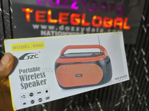 JZC DG63 Portable Solar Wireless Bluetooth Speaker