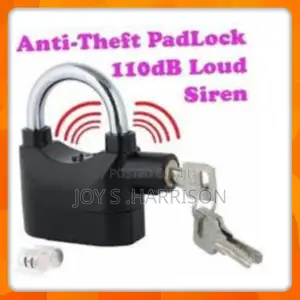 Anti Theft Security Alarm Padlock