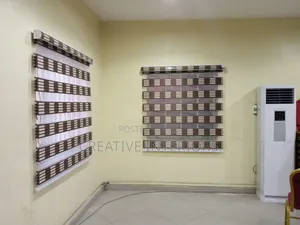 Brown Draft Day and Night Window Blinds