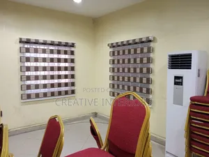 Brown Draft Day and Night Window Blinds