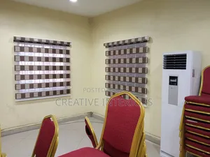 Brown Draft Day and Night Window Blinds
