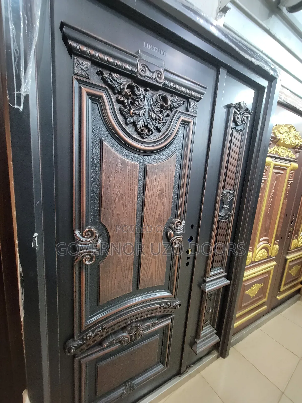 4ft Copper Security Entrance Door