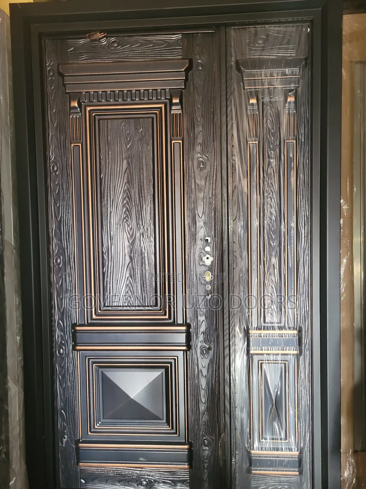 Strong High Quality Cast Aluminium Security Door