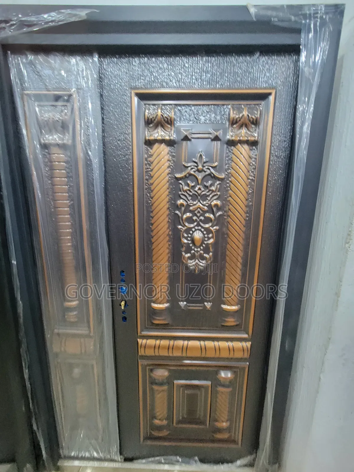 Strong High Quality Cast Aluminium Security Door