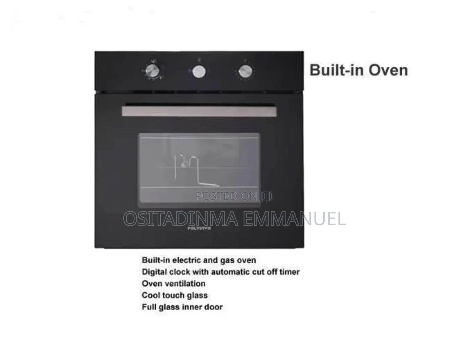 Inbuit Oven