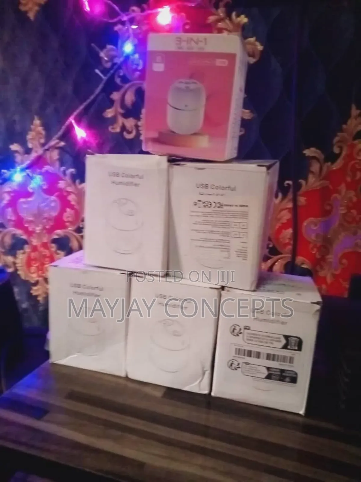 Air Humidifier Cute Aroma Diffuser With Night Light