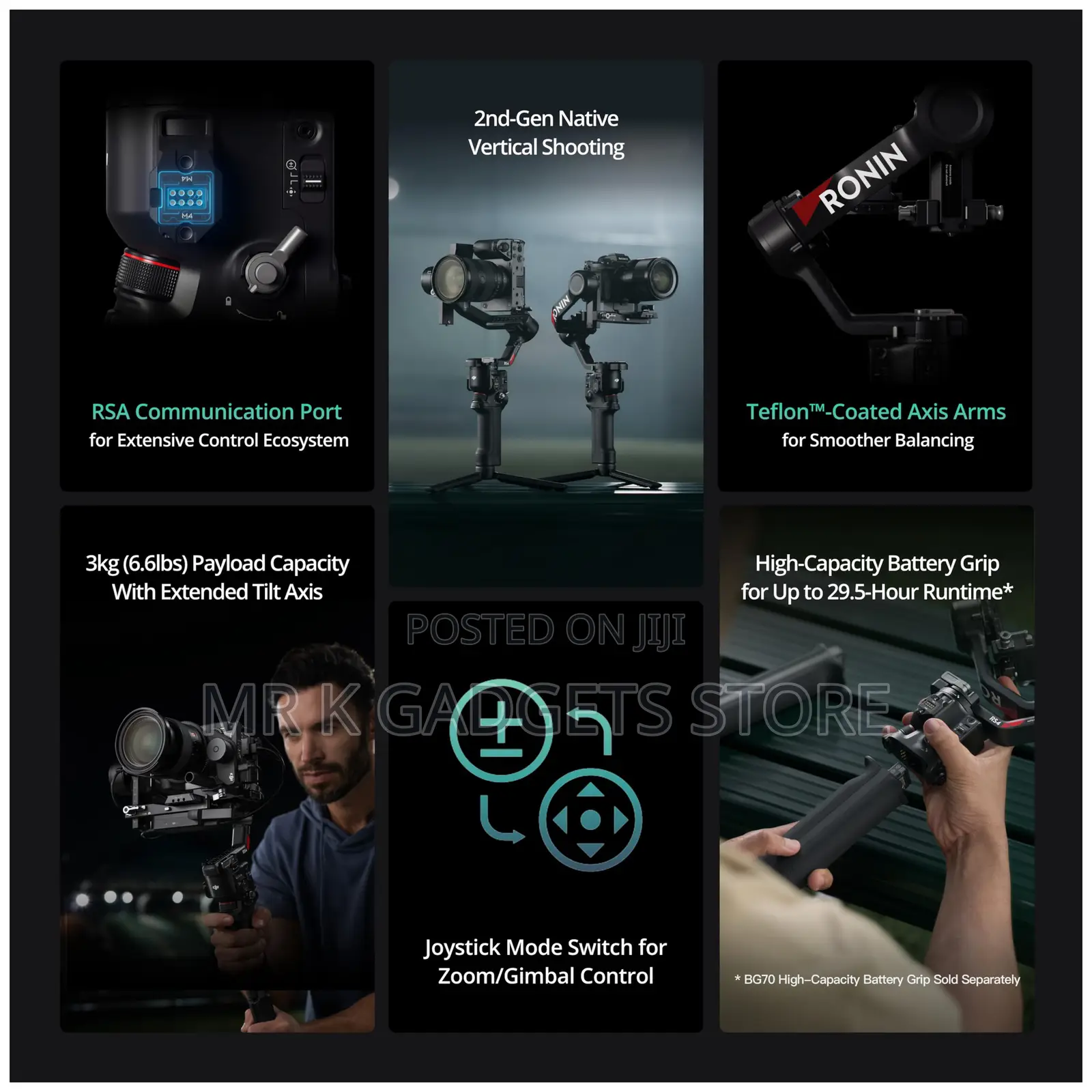 Dji Rs 4 Pro Gimbal Stabilizer Combo