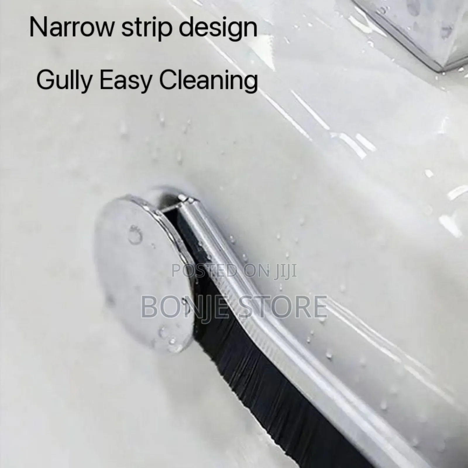2pc Crevice Long Handle Multifunctional Quick Cleaning Brush