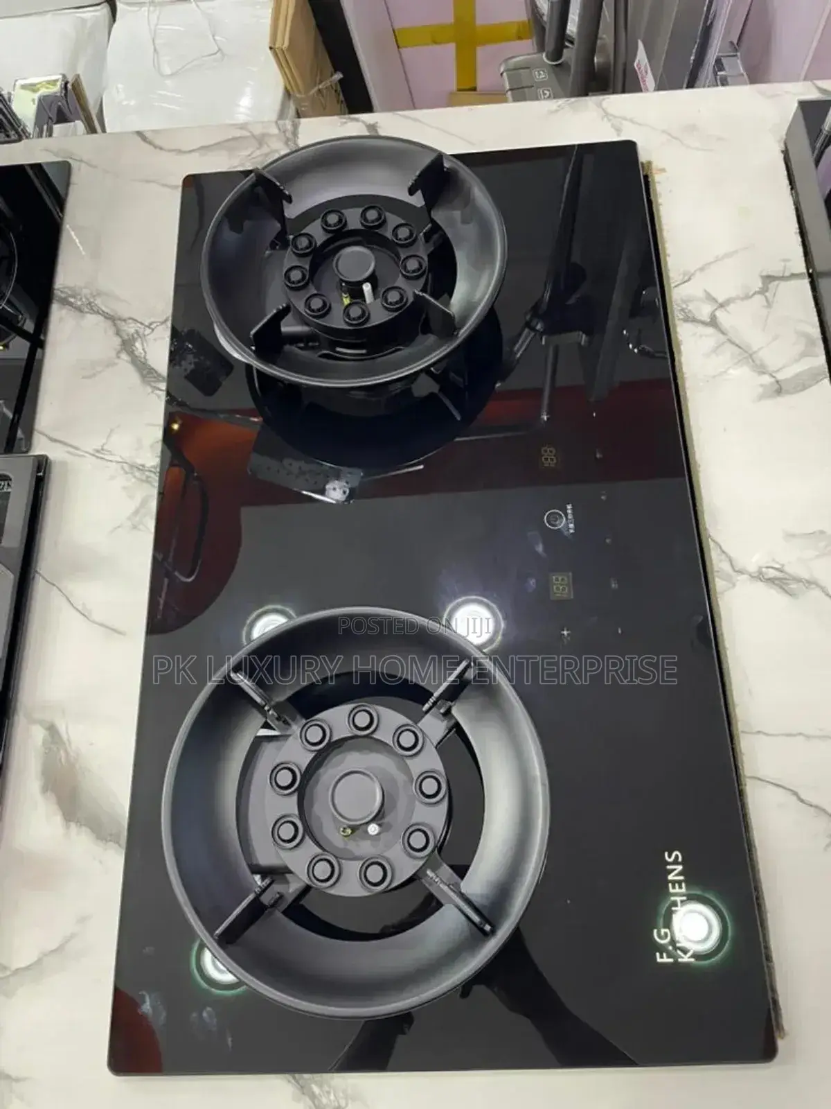 Digital 2 Burner Flip Up Cooker