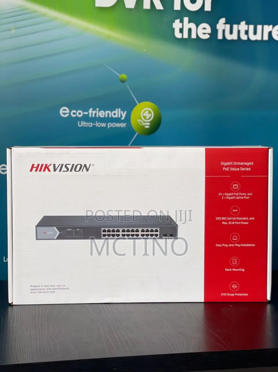 24 Port Gigabit Unmanaged Poe Switch