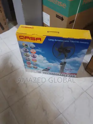 Photo - Brand New QASA 18 Inches Rechageable Fan Ac/Dc