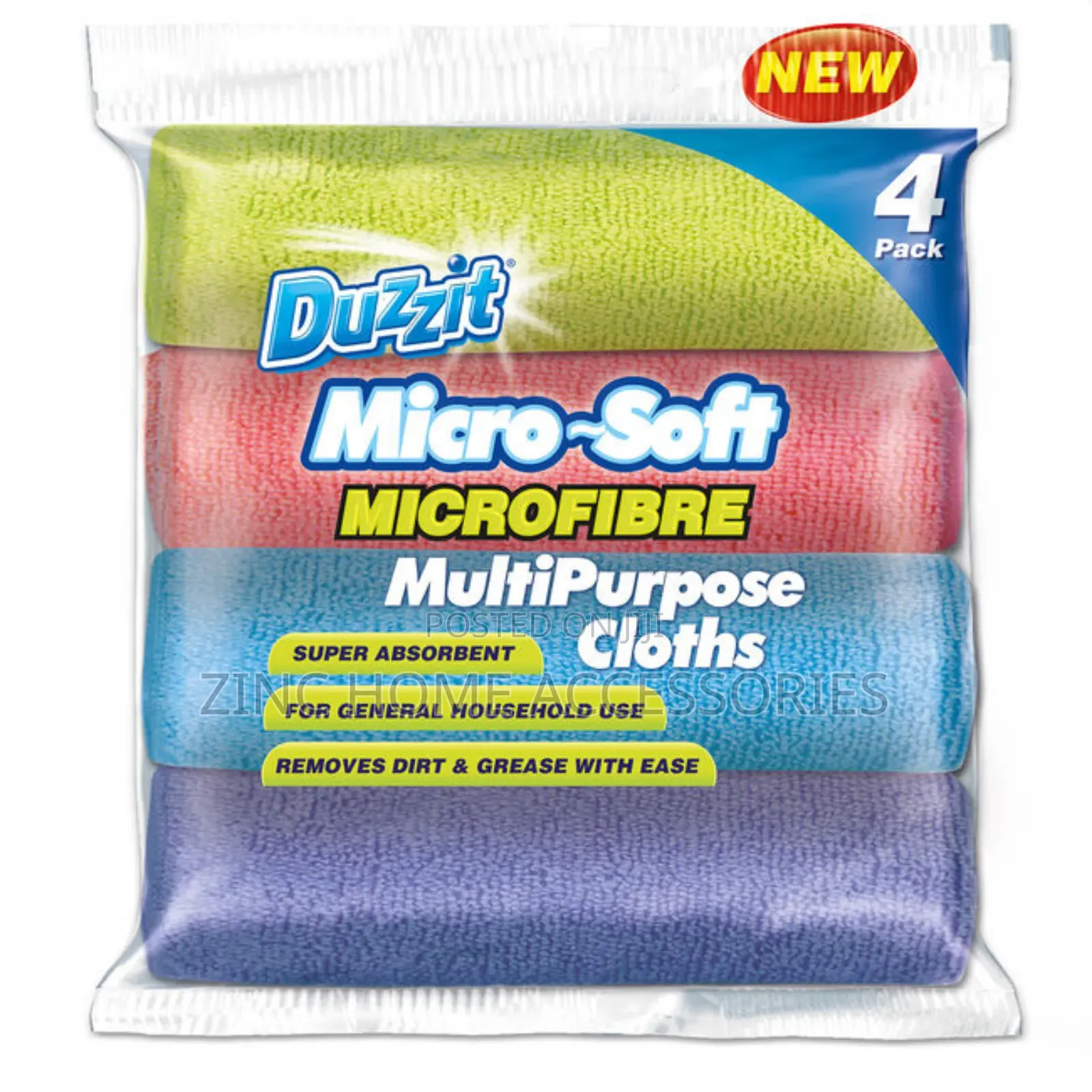 Duzzit Micro-Soft Microfibre Multipurpose Cloths