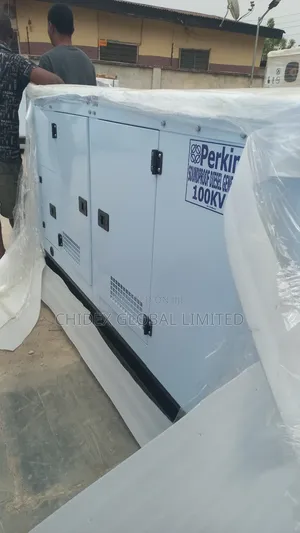 100kva Perkins Soundproof Diesel Generator 100% Copper Coil