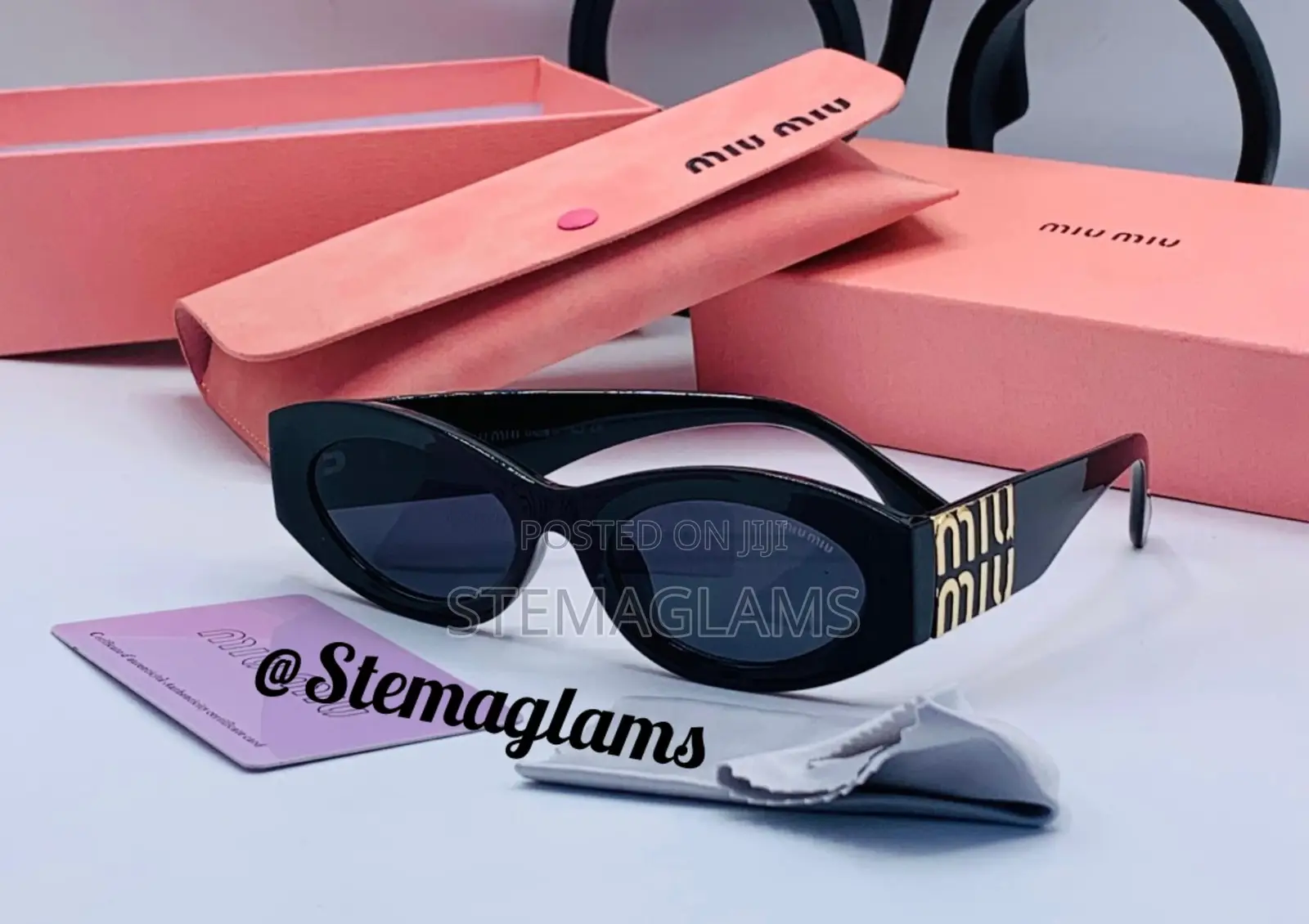 Miu Miu Rectangle Style Glasses