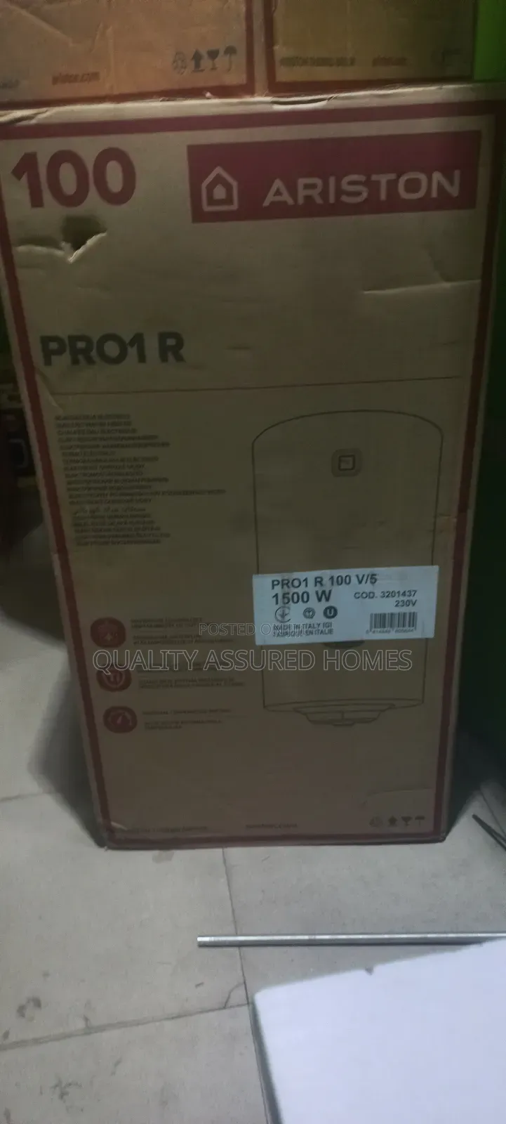 100L Ariston Water Heater