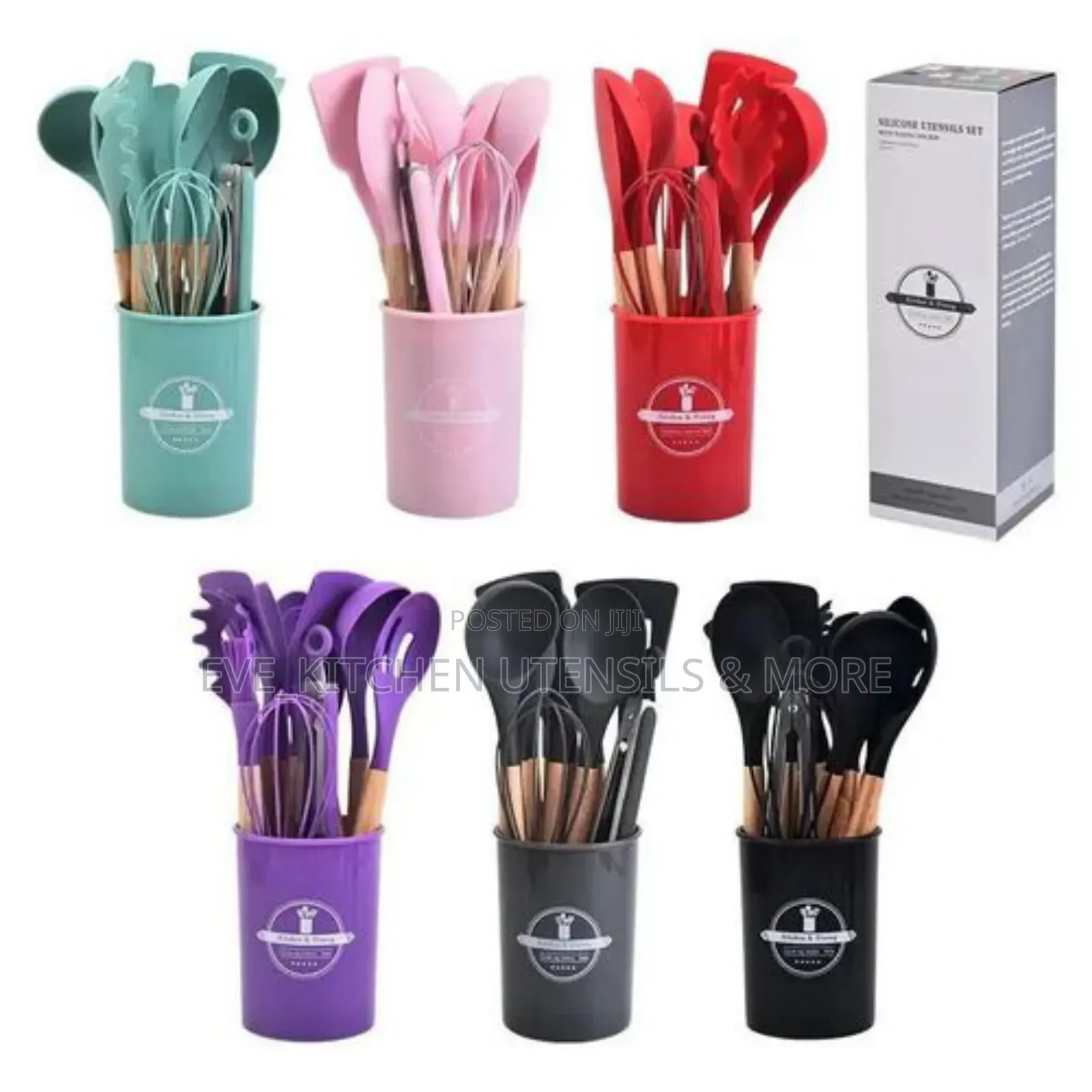 Silicone Spoon Set