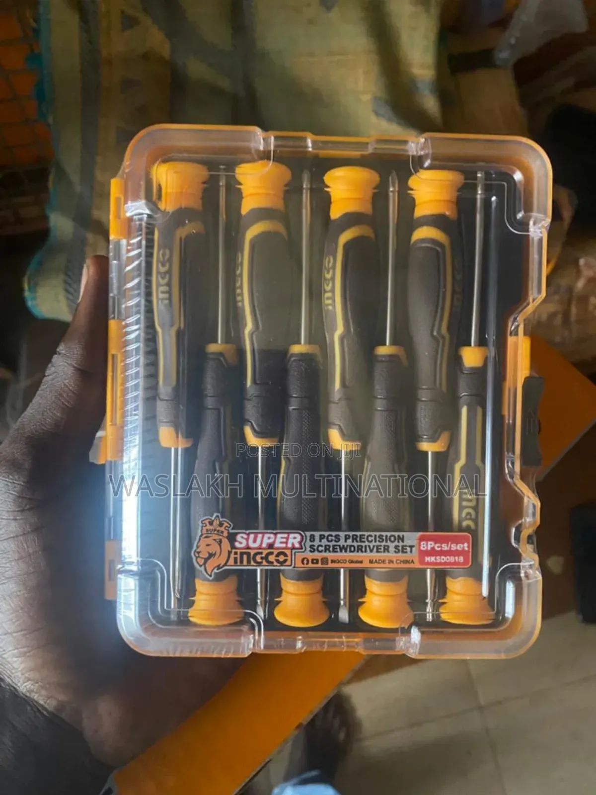 8pcs Precision Screwdriver Ingco