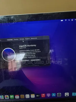Laptop Apple MacBook Pro 2015 16GB Intel Core i7 SSD 256GB