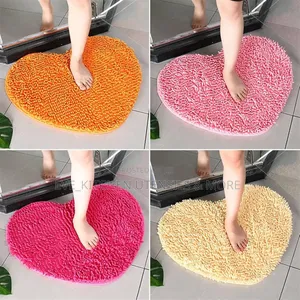 Heart Shape Footmat