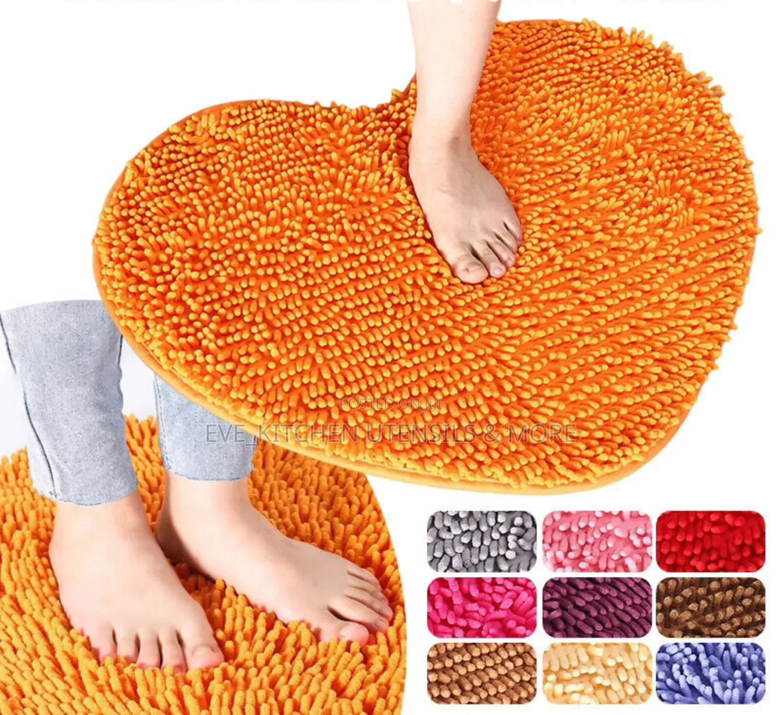 Heart Shape Footmat