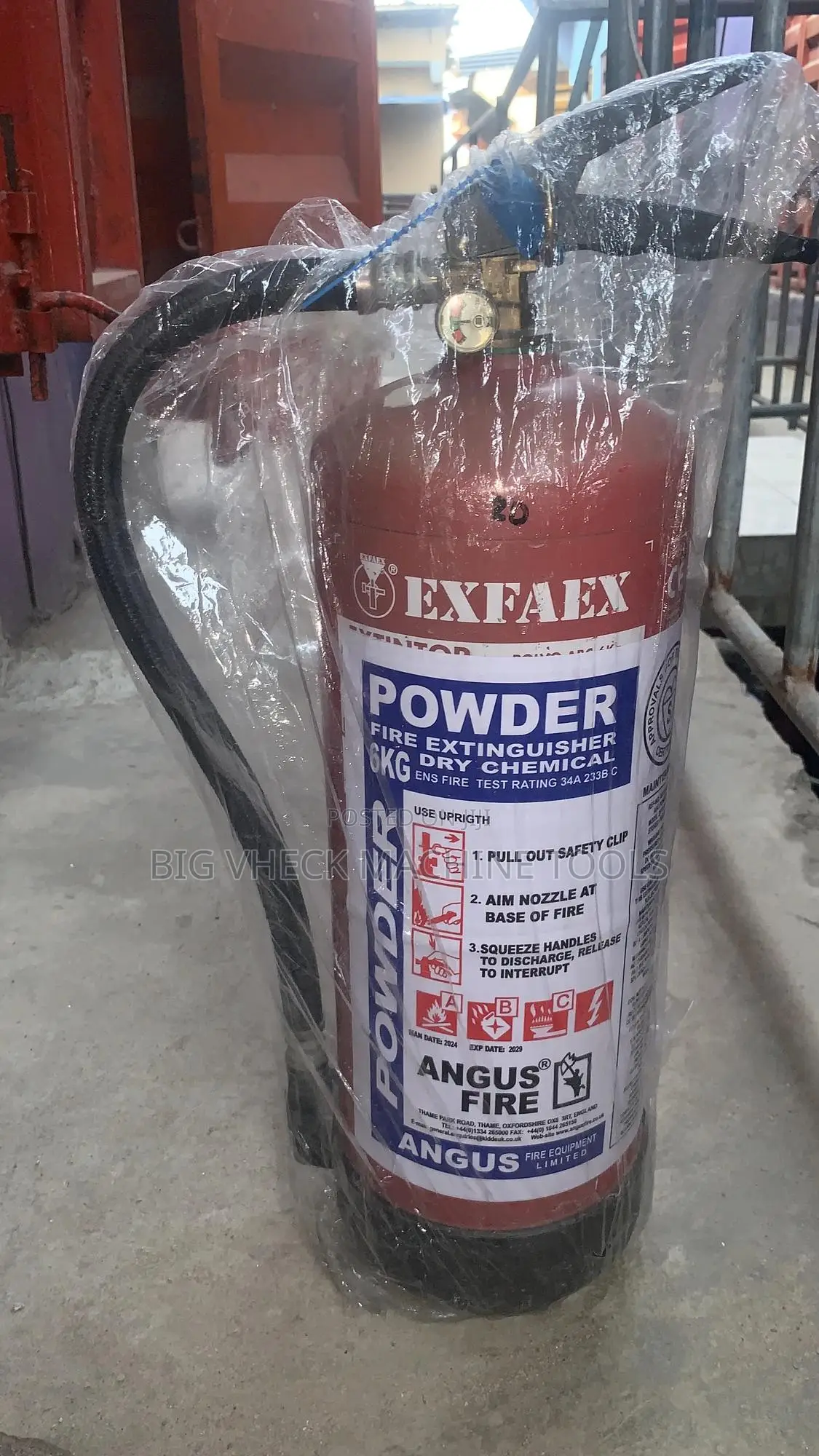 6kg Fire Extinguisher