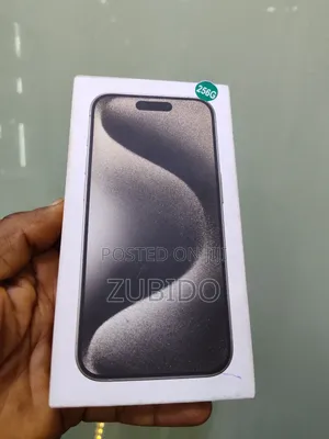 New Apple iPhone 15 Pro 256 GB Silver