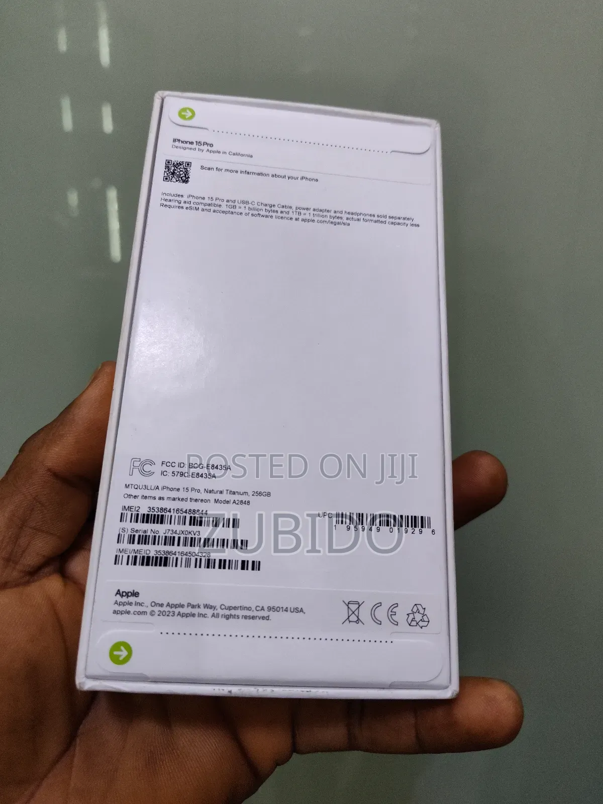 New Apple iPhone 15 Pro 256 GB Silver
