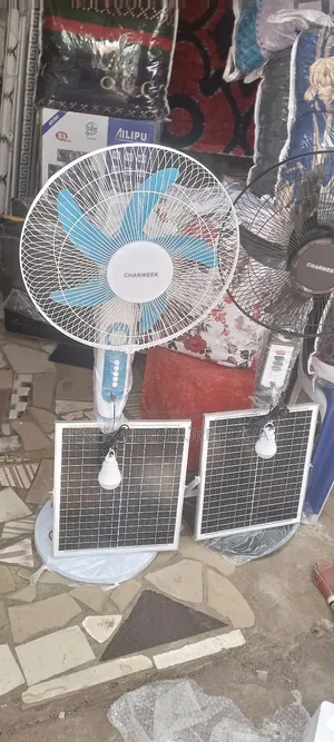 Rechargeable Solar Fan