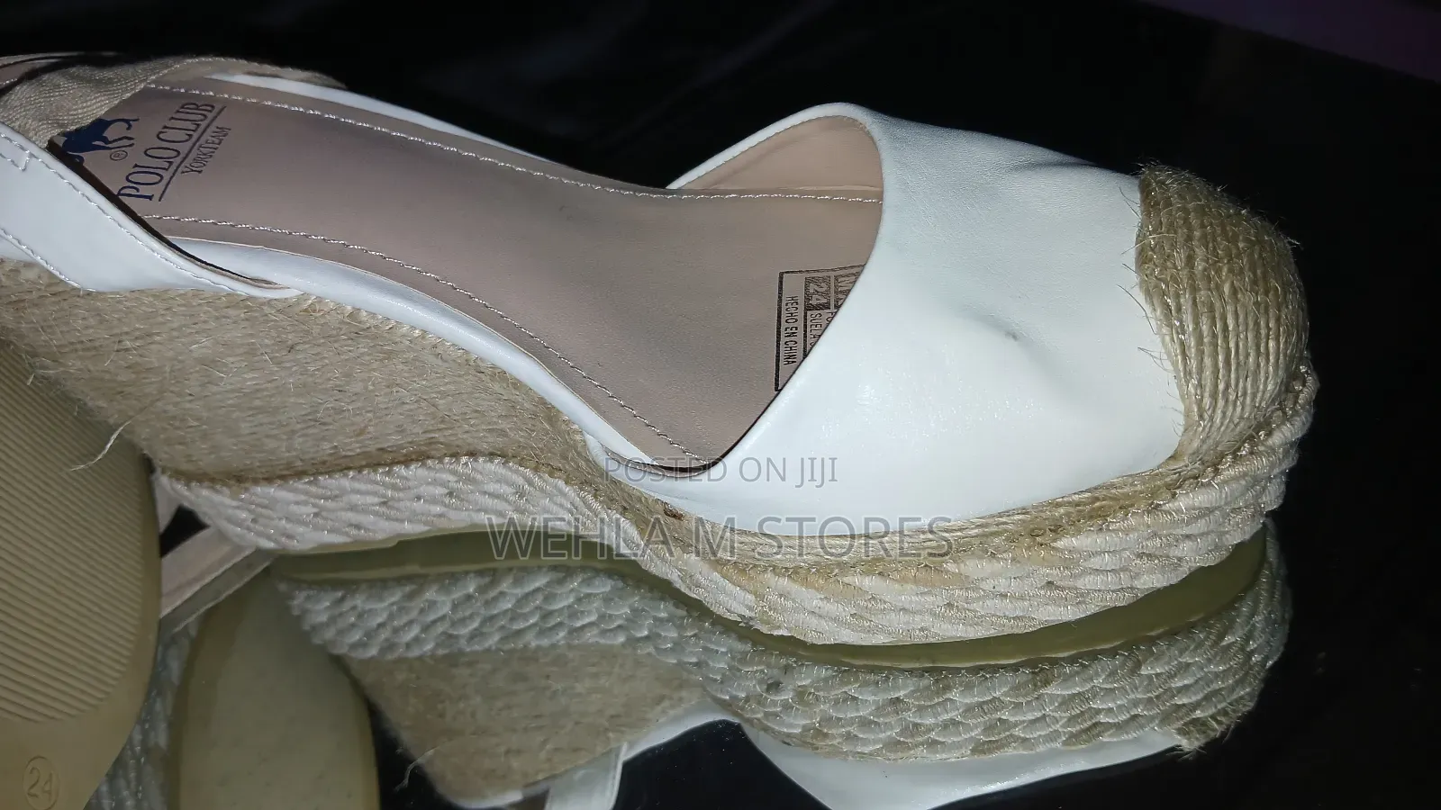 Espadrille Wedge With Strap-Up Closure