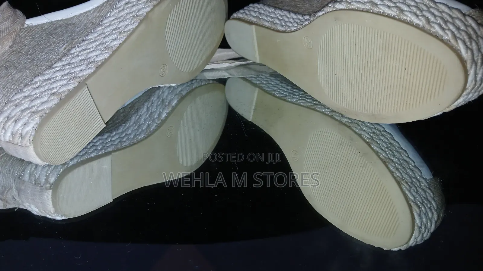 Espadrille Wedge With Strap-Up Closure