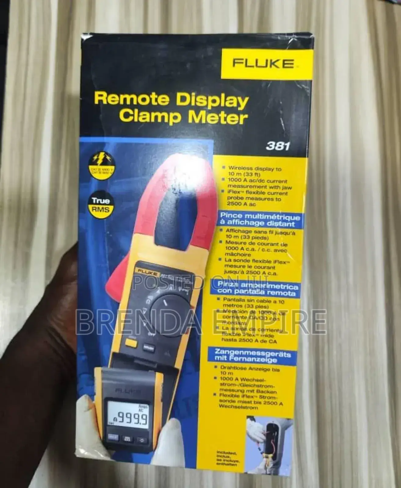 Remote Display Clamp Meter FLUKE 381