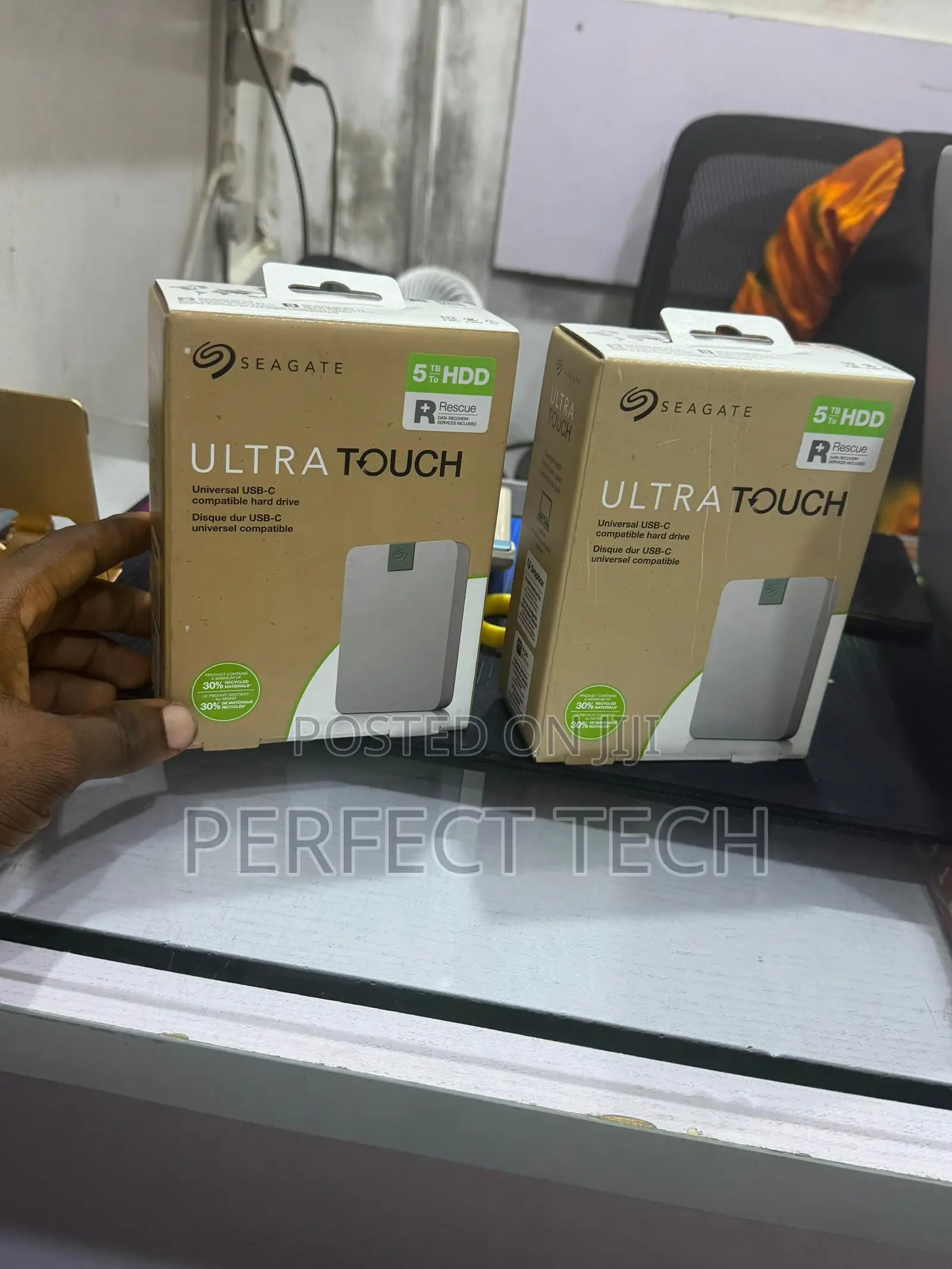 5tb Seagate Ultra Touch External HDD