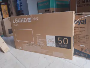New in 50" LG Frameless Smart TV With Bluetooth