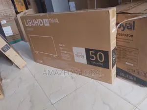 New in 50" LG Frameless Smart TV With Bluetooth