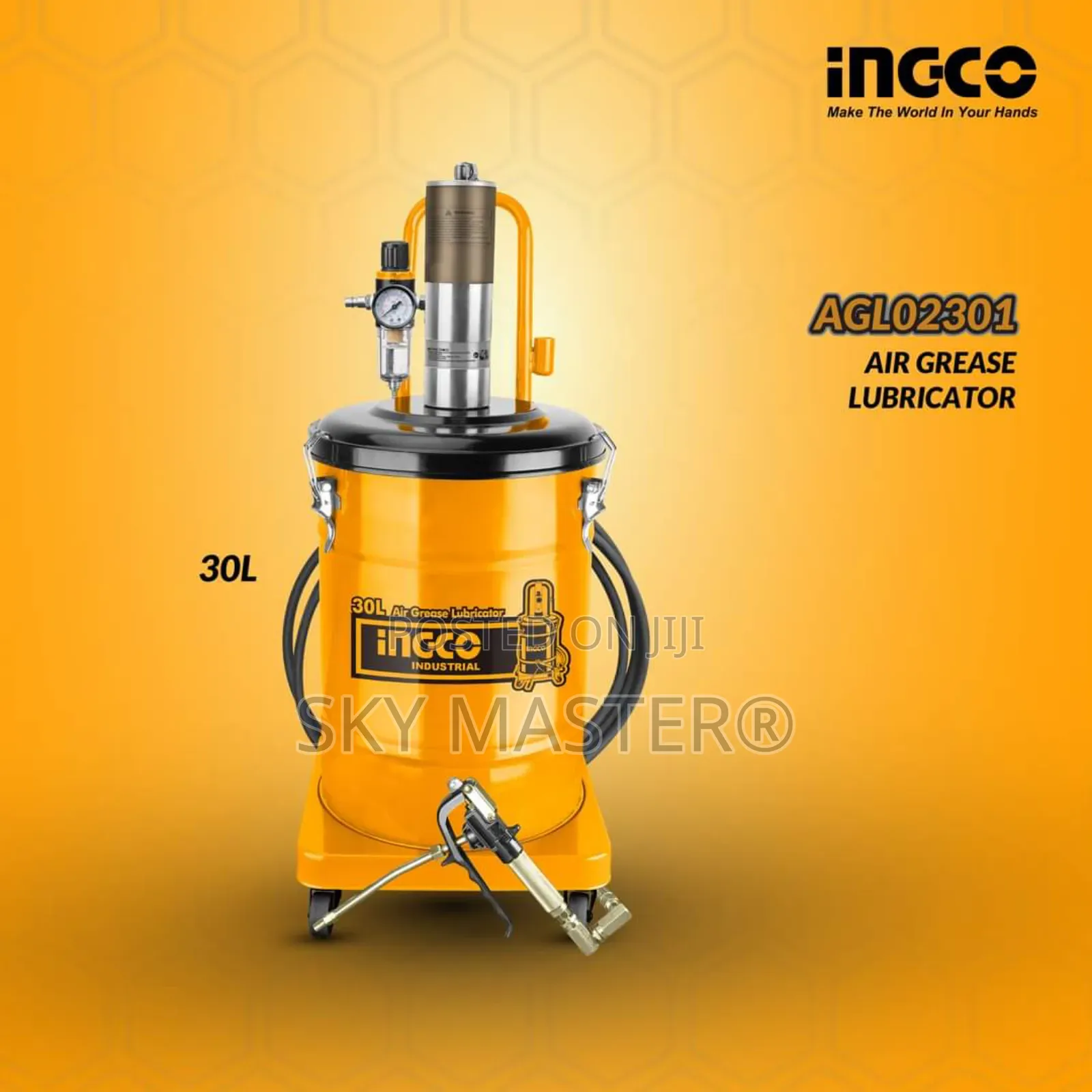 Ingco Air Grease Bucket