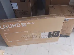 Brand New 50" LG Smart Television With Prime Video(50uq70)