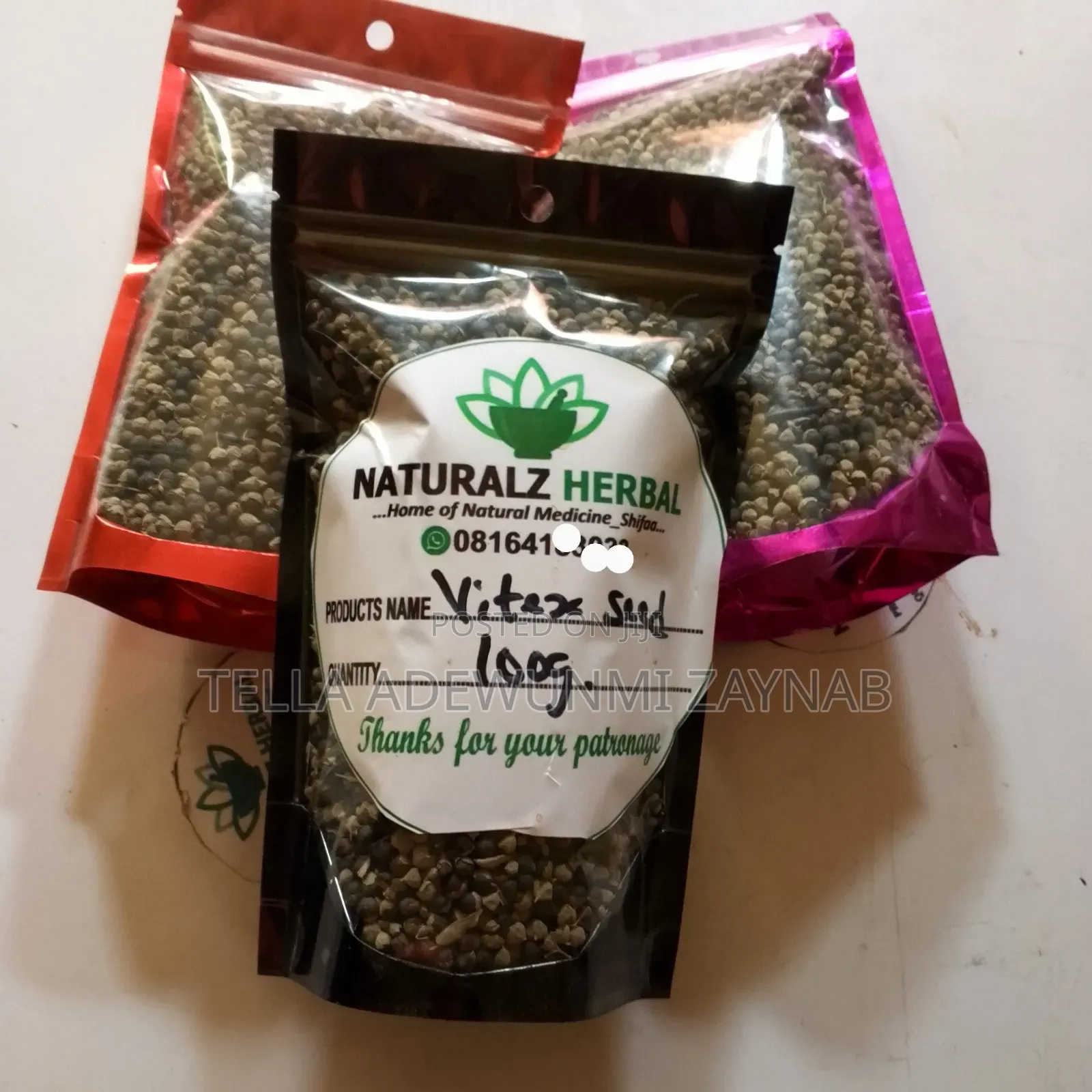Vitex/Chasteberry Seeds(100g)