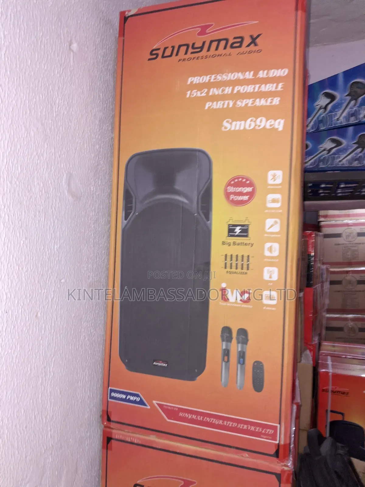 Sunnymax Double Speaker Address System
